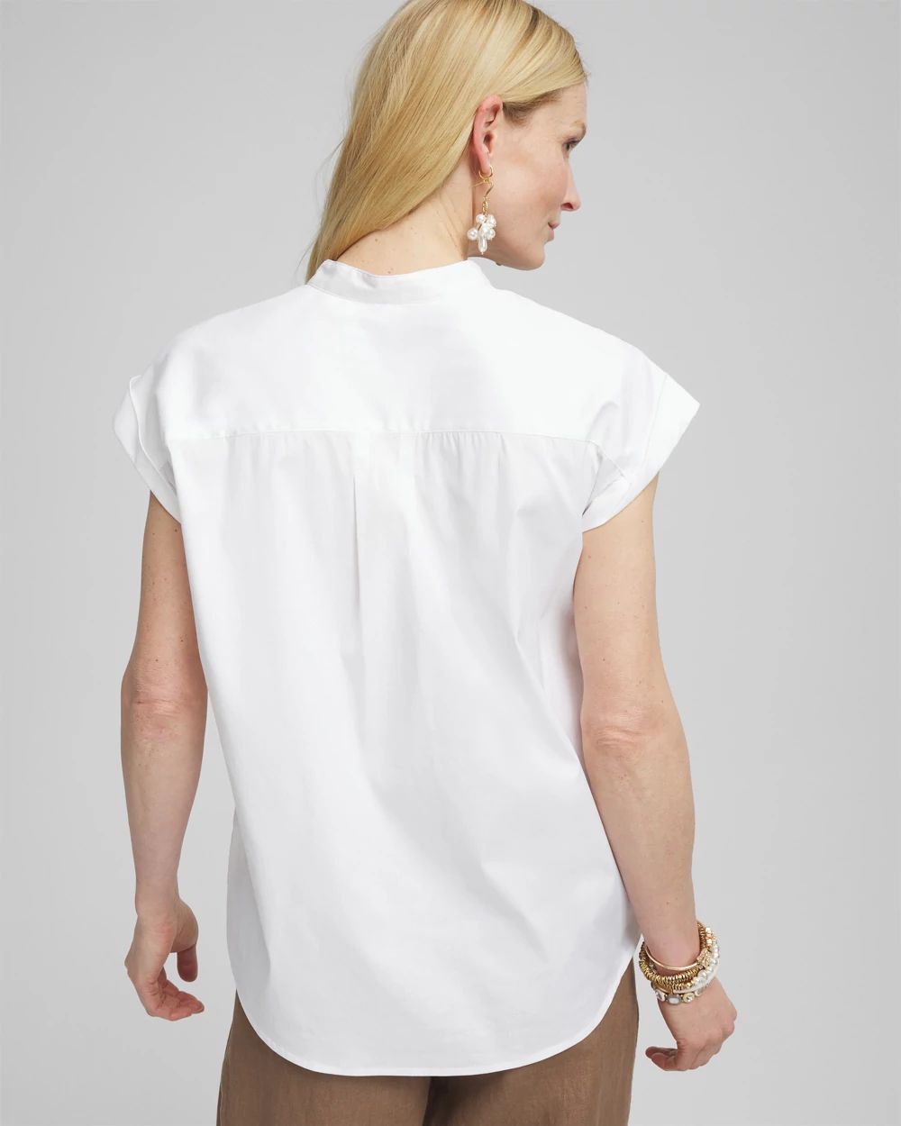 Poplin Patch Pocket Shirt | Chico's